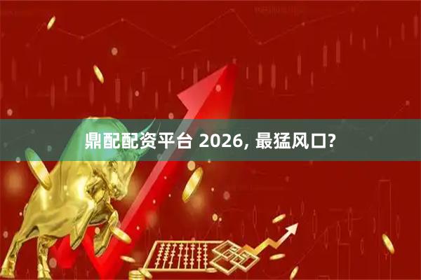 鼎配配资平台 2026, 最猛风口?