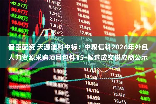 普臣配资 天源迪科中标：中粮信科2026年外包人力资源采购项目包件15-候选成交供应商公示